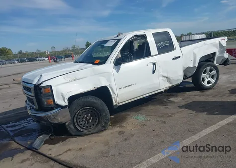 2015 Chevrolet Silverado 1500 Ls из США, поврежденный, VIN 1GCVKPEC9FZ400686